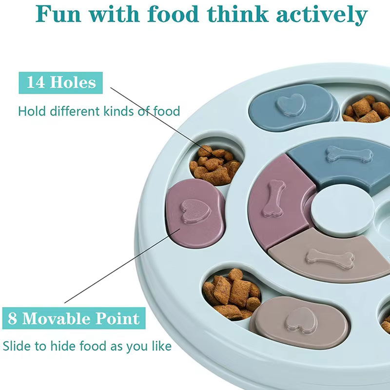 Interactive Puzzle Feeder Toy