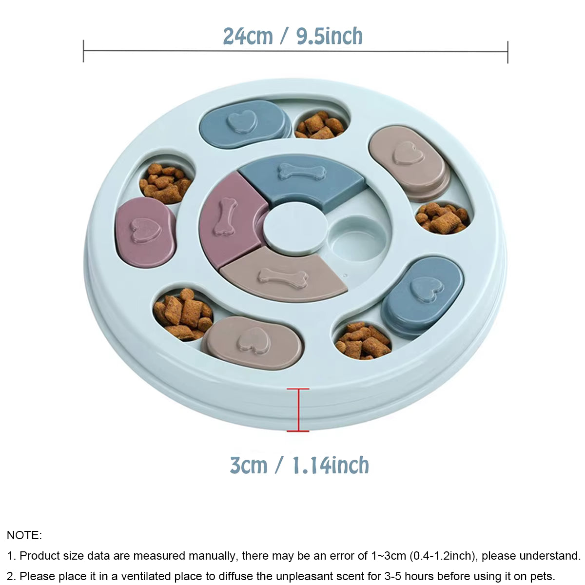 Interactive Puzzle Feeder Toy